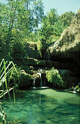 Wasserfall in der kleinen Oase