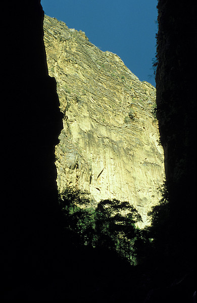 Schlucht im Isalo NP