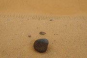 Stein im Sand