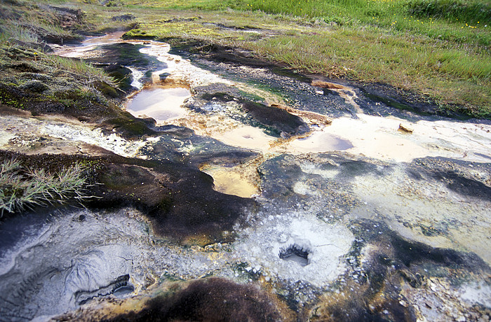 Schlammtpfe in Geysir