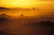 Sonnenaufgang über den Lavaebenen der Hekla.