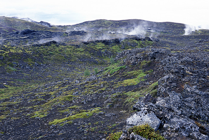 Fumarolen um den Myvatn