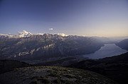 Brienzer See und Berner Alpen