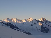 Fiescherhörner Finsteraarhorn