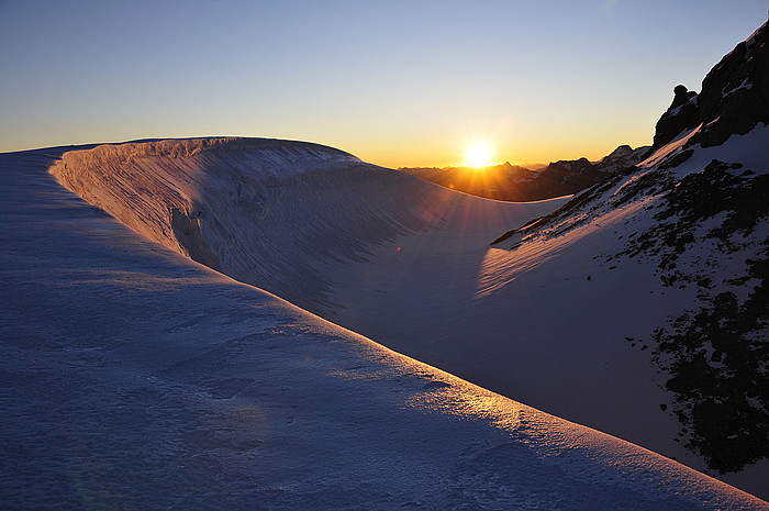 Sonnenaufgang in der Planura