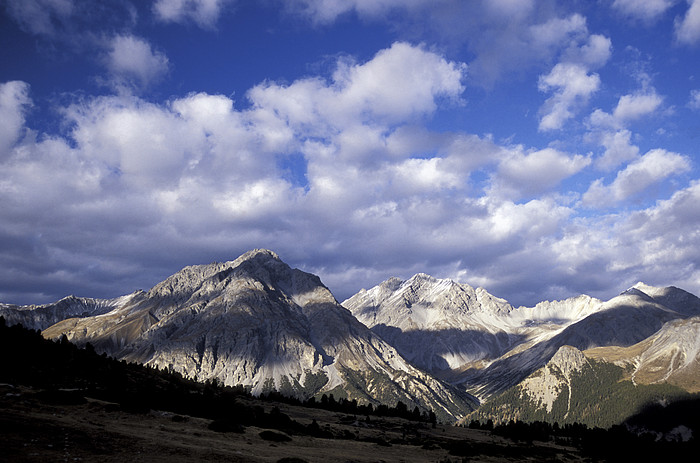 Piz Nair und Piz Tavr