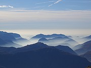 Morgennebel über dem Sottoceneri