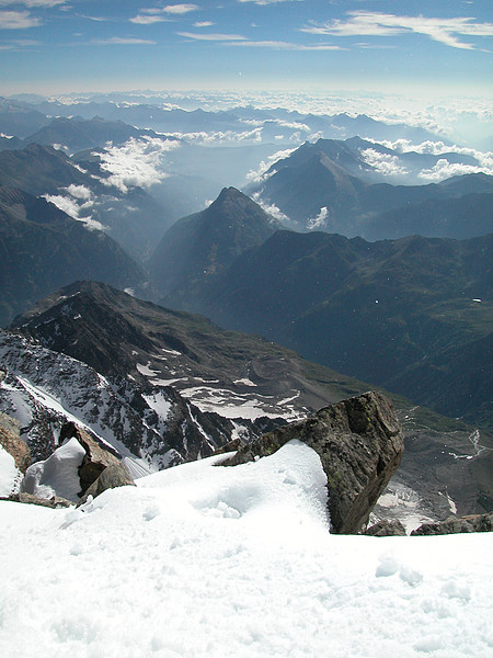 Sicht vom Lagginhorn