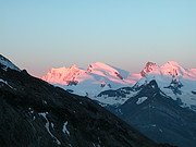 Monte Rosa und Strahlhorn