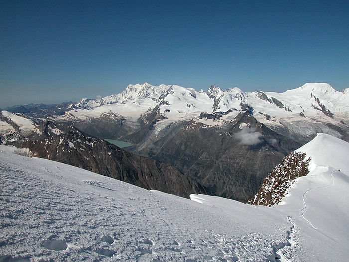 Weissmies Westgrat und Mischabel