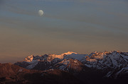 Mond über dem Sustenhorn