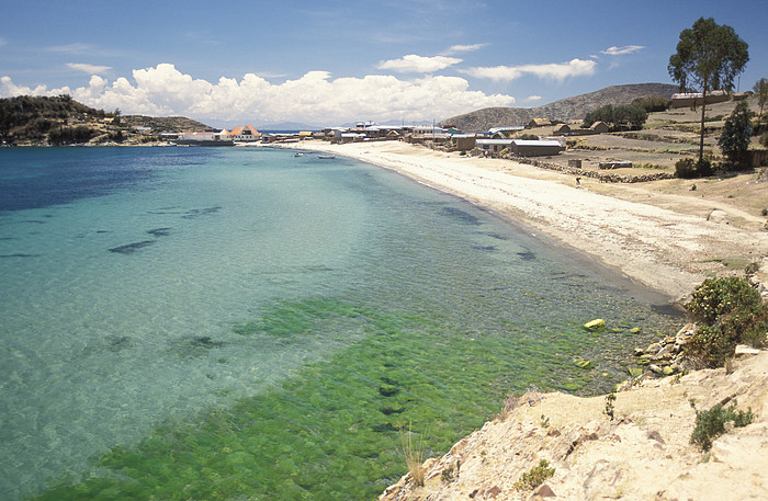 Strand am Titicacasee