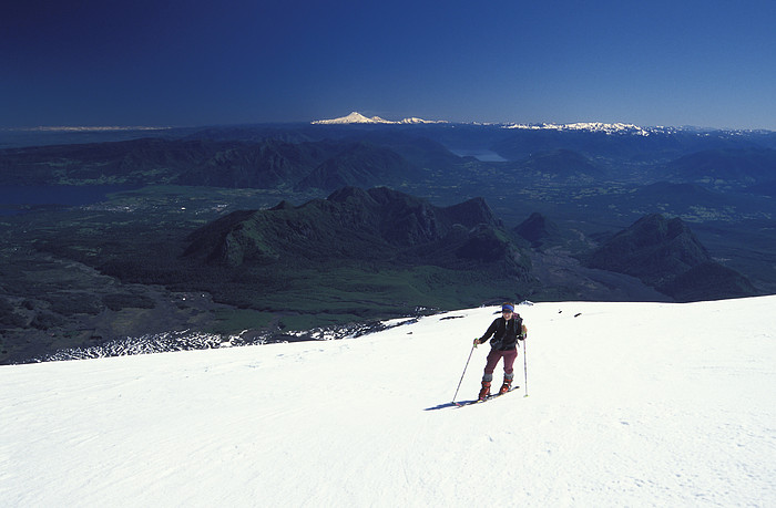 Skitour auf den Vulkan Villarica