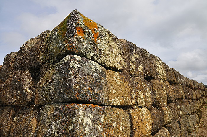 Steinmauer bei Ingapirca