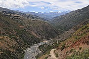 Tal im Osten der Cordillera Blanca