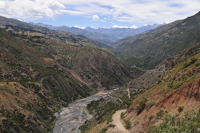 Tal im Osten der Cordillera Blanca