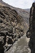 Fahrt durch die Enteneschlucht / Canyon del Pato nach Huaraz