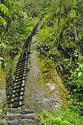 Bergweg zum Pukutusi bei Aguas Caliente