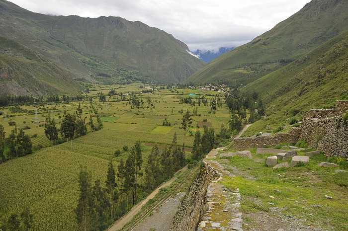 Terassen und Ruinen von Ollantaytambo