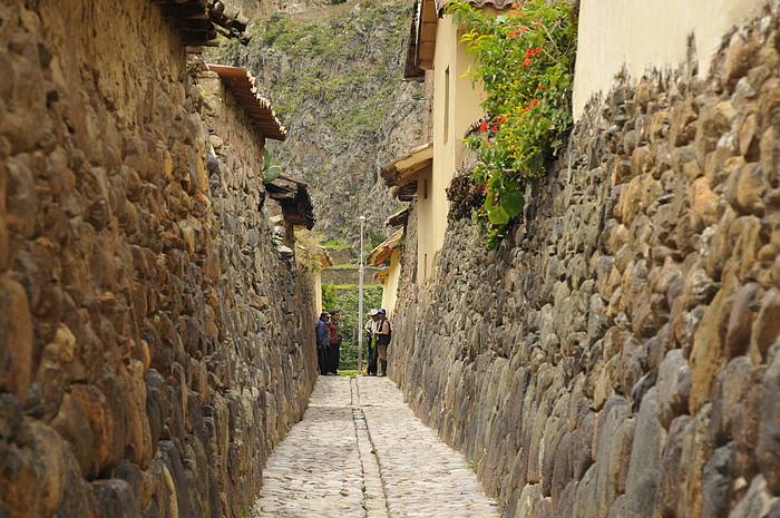 Gasse von Ollantaytambo