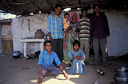 Bauernfamilie