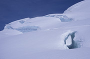 Schneebrücke