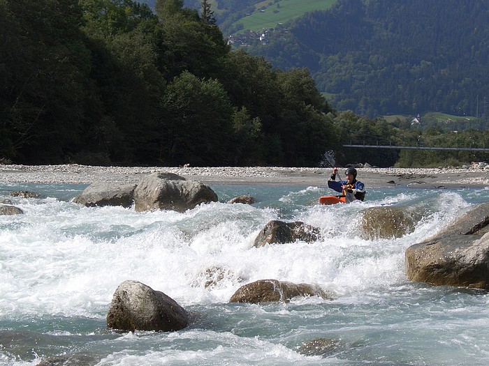 Kajak Vorderrhein