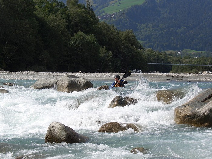 Kajak Vorderrhein