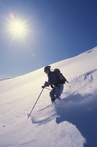 Skifahrer