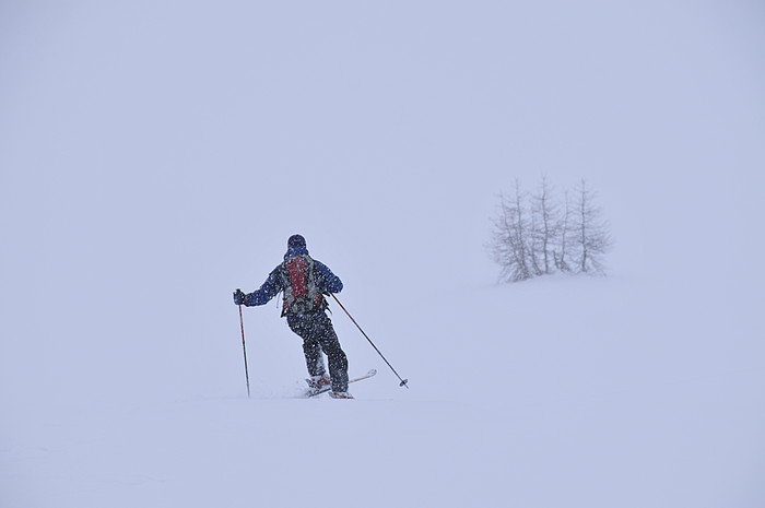 Skiabfahrt vom C. Val Nera