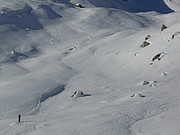 Aufstieg zur Albert Heim Hütte