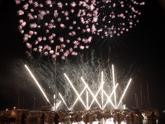 Feuerwerk in Marciana Marina