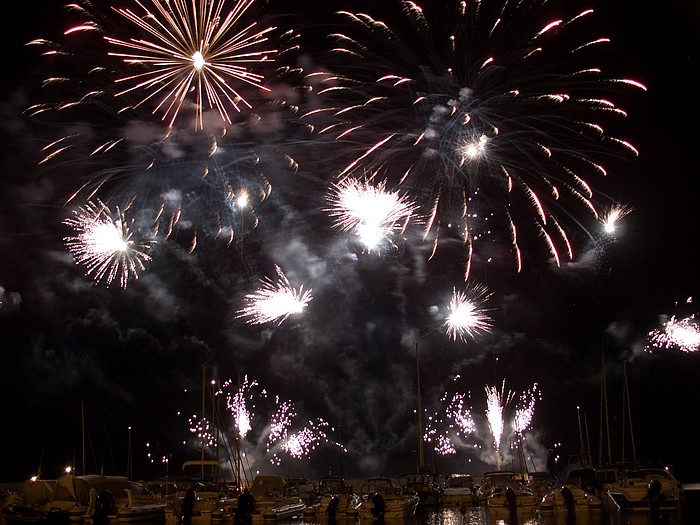 Feuerwerk in Marciana Marina