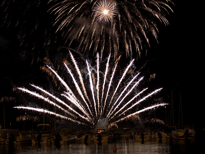 Feuerwerk in Marciana Marina