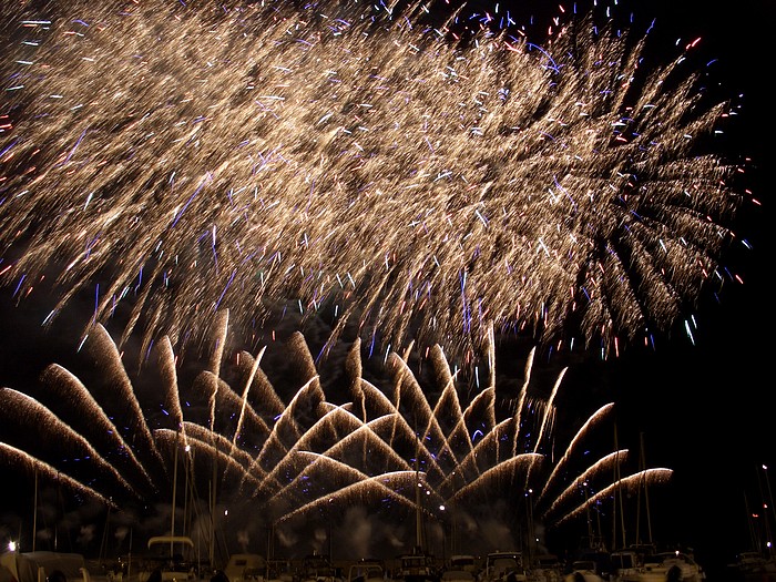 Feuerwerk in Marciana Marina