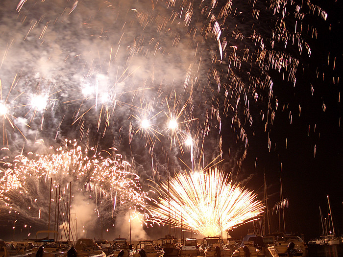 Feuerwerk in Marciana Marina