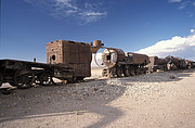 Lokomotiv Friedhof Uyuni