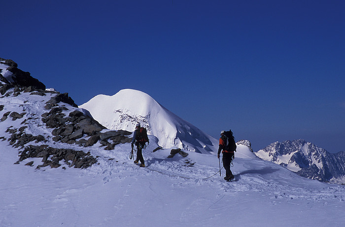 Auf dem Piz Morteratsch